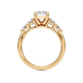 Galia Emerald Five Stone