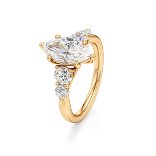 Galia Emerald Five Stone