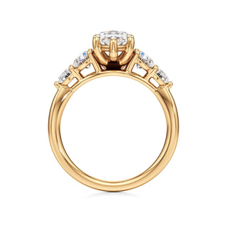 Galia Emerald Five Stone