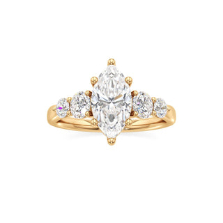 Galia Emerald Five Stone