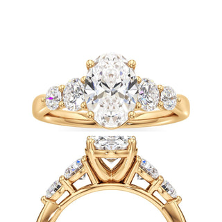 Galia Emerald Five Stone