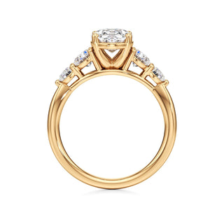 Galia Emerald Five Stone