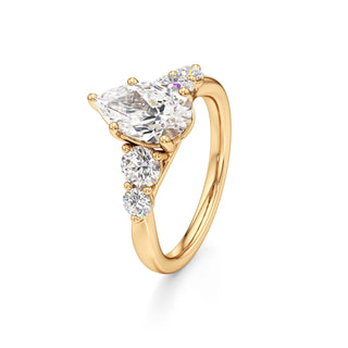 Galia Emerald Five Stone