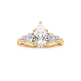 Galia Emerald Five Stone