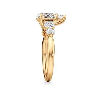 Galia Emerald Five Stone
