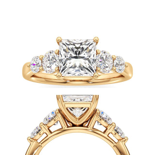 Galia Emerald Five Stone