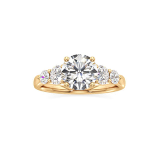 Galia Emerald Five Stone