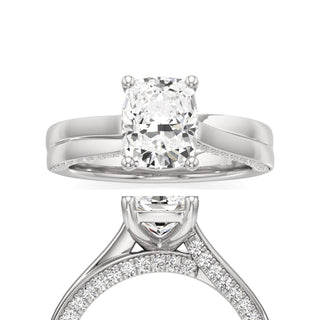Gwynne Radiant Side Pave Band