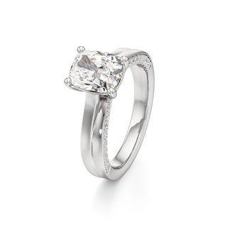 Gwynne Radiant Side Pave Band