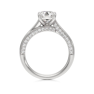Gwynne Radiant Side Pave Band