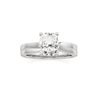 Gwynne Radiant Side Pave Band