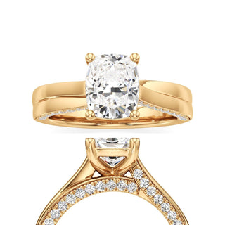 Gwynne Radiant Side Pave Band