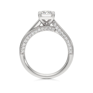 Gwynne Radiant Side Pave Band