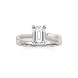 Gwynne Radiant Side Pave Band