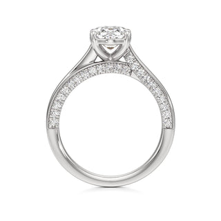 Gwynne Radiant Side Pave Band