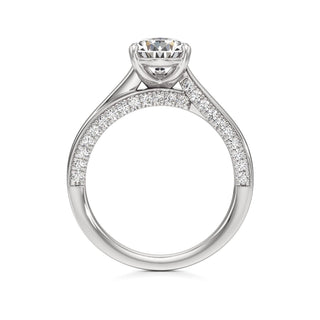 Gwynne Radiant Side Pave Band