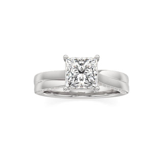 Gwynne Radiant Side Pave Band