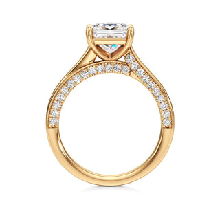 Gwynne Radiant Side Pave Band