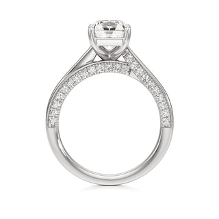 Gwynne Radiant Side Pave Band