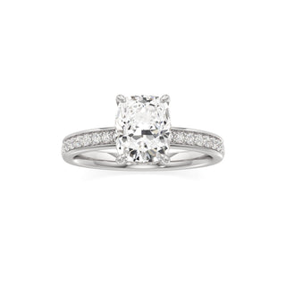 Jade Radiant Diamond Band Hidden Halo