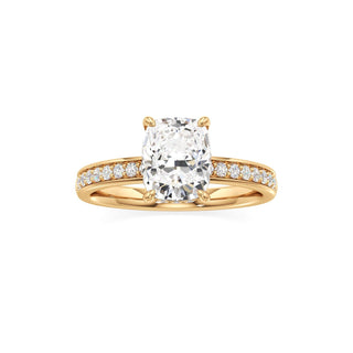 Jade Radiant Diamond Band Hidden Halo