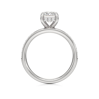 Jade Radiant Diamond Band Hidden Halo