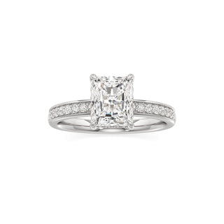 Jade Radiant Diamond Band Hidden Halo