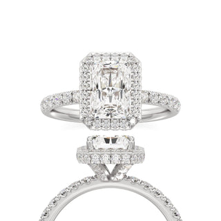 Jora Radiant Halo with Diamond Band
