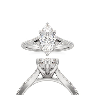 Jovie Radiant Split Diamond Band