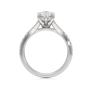 Jovie Radiant Split Diamond Band
