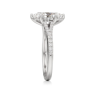 Jovie Radiant Split Diamond Band