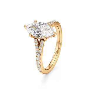 Jovie Radiant Split Diamond Band