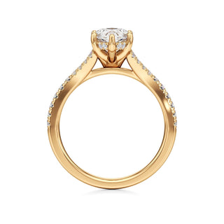 Jovie Radiant Split Diamond Band