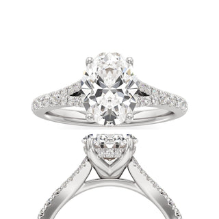 Jovie Radiant Split Diamond Band