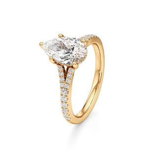 Jovie Radiant Split Diamond Band