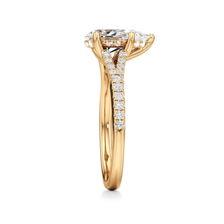 Jovie Radiant Split Diamond Band