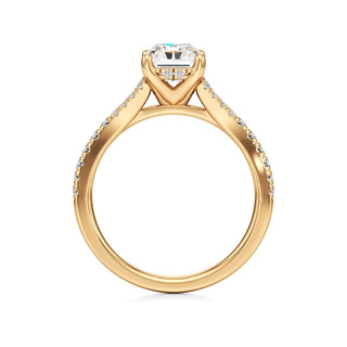 Jovie Radiant Split Diamond Band