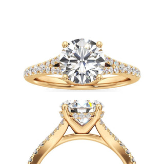 Jovie Radiant Split Diamond Band
