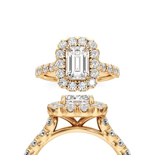 Juliette Emerald Cluster Halo
