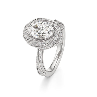 Kalliope Round Swirl Halo