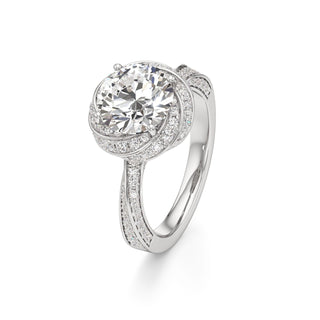 Kalliope Round Swirl Halo
