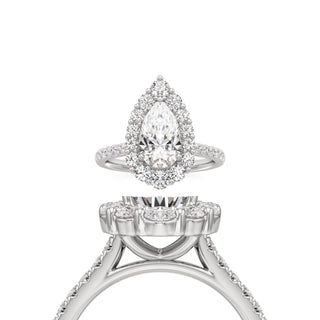 Kestrel Pear Floral Cluster Halo