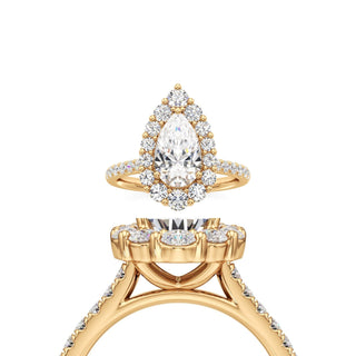 Kestrel Pear Floral Cluster Halo