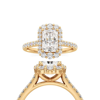Kestrel Radiant Floral Cluster Halo