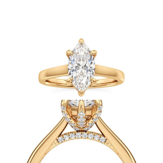 Lainey Radiant Cathedral with Diamond Bridge