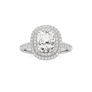 Laurel Emerald Double Halo