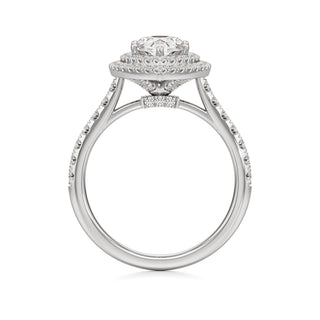 Laurel Emerald Double Halo