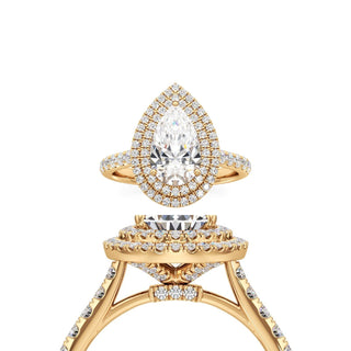 Laurel Pear Double Halo
