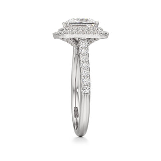 Laurel Emerald Double Halo