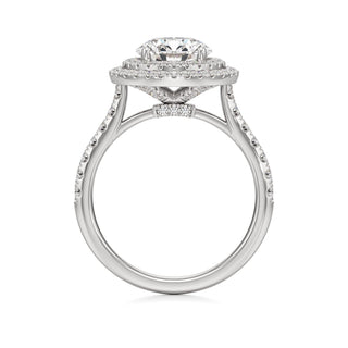 Laurel Emerald Double Halo